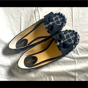 Kate spade patterned ballet flats with bow